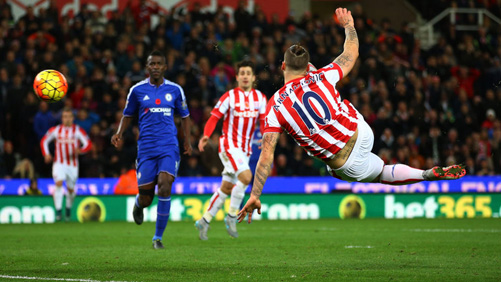 Stoke City lại gieo sầu cho Chelsea 